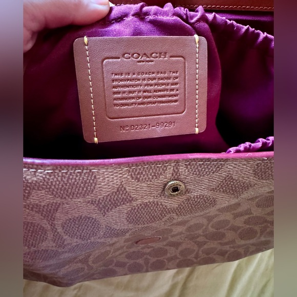 COPY - Coach Baby Messenger Bag In Signature Canvas